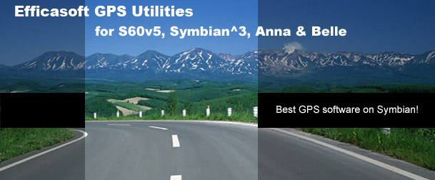 Efficasoft GPS Utilities for Symbian - Best GPS software on Symbian S60v3,